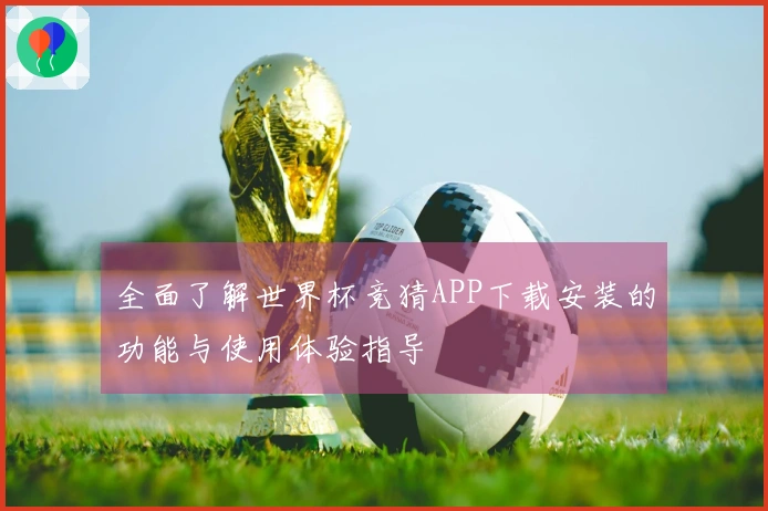 全面了解世界杯竞猜APP下载安装的功能与使用体验指导