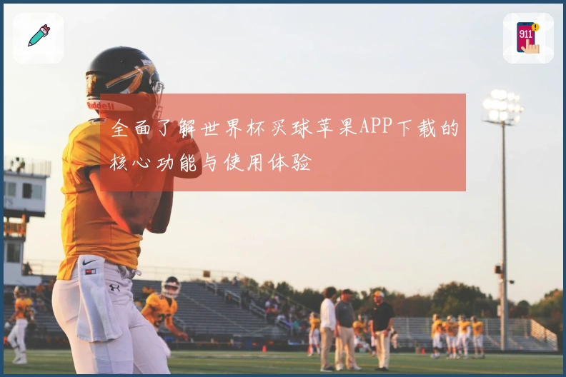 全面了解世界杯买球苹果APP下载的核心功能与使用体验